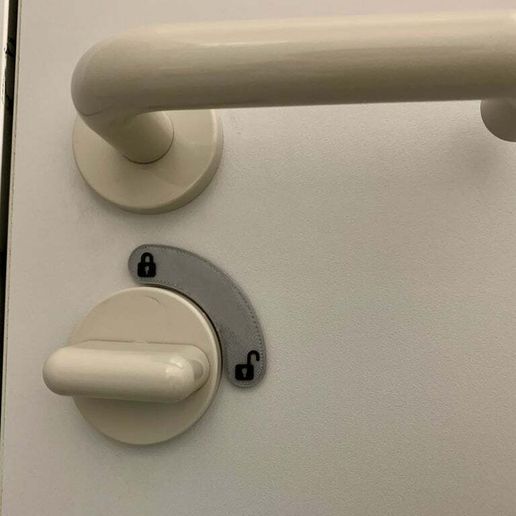 toilet label