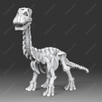 apa04.png Niedlicher Apatosaurus Skelett STL