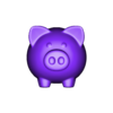 Piggy.obj Porquinho mealheiro cor-de-rosa