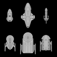 __preview.png FASA Federation Non-combatants Part 1: Star Trek starship parts kit expansion #23a