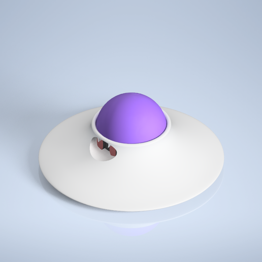 🛸 UFO Shroob・Free STL File for ・Cults