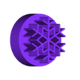 snowflake 5 15mm.stl Christmas Snowflake Stamps Polymer Clay Stamps | Digital STL File | 2 Sizes | 10 Designs
