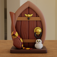 harry-door-v4.png harry potter diorama - cute owl door houses
