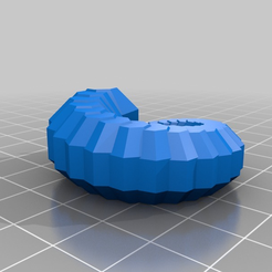 9edff8e673bf2a17bb0b5523a42303d6.png Free 3D file Trial Simple parametric Nautilus shell・3D print object to download