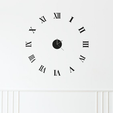 image29.png Minimalist wall clock Roman numerals 60 cm in diameter