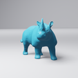 LowPolyRhino-preview-2.png Low Poly Rhino