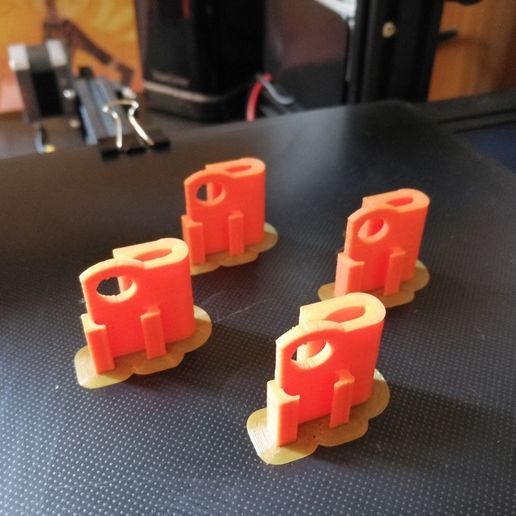 Free STL file UPDATE 2021 Clip for led stripă»3D printing design to ...