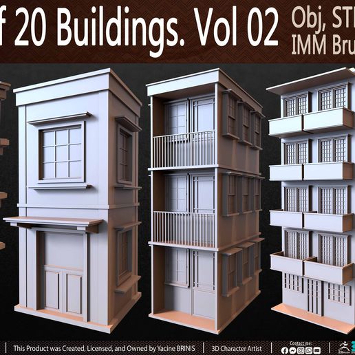 Pack-of-20-Buildings-Volume-02-Sculpted-By-Yacine-BRINIS-Set-033.jpg Pack of 20 Buildings Volume 02