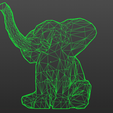 Low-Poly-Sitting-Elephant-Decor-3D-Printable-Model-002.png Декор сидящего слона - 3D печатная модель