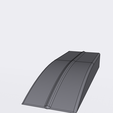 IMG_0598.png Reverse Cowl Hood Scoop with centre crease hollow 3D print model