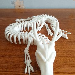 ARTICULATED SKELETON DRAGON