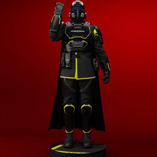 0000.png 🪖 HELLDIVER SOLDIER [絕地戰兵] | HELLDIVERS 2 | 3D PRINTABLE FIGURINE