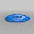 Table_Top.png Free STL file Mon Calamari briefing table with death star hologram・Model to download and 3D print