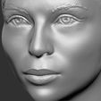 14.jpg Beautiful redhead woman bust ready for full color 3D printing TYPE 6