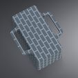 Snow Igloo Mold (3).jpg Free STL file Snow Brick Mold for Outdoor Fun - Igloo Fortress・3D printable model to download, Trikonics