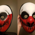 Wolf_Mask_3d_Print.png Бесплатный STL файл Payday 2 Wolf's Mask・3D-печатная модель для загрузки