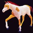 00.jpg DOWNLOAD Arabian horse 3d model - animated for blender-fbx-unity-maya-unreal-c4d-3ds max - 3D printing HORSE - POKÉMON - GARDEN