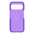 Low_CamEmboss_Pattern_Google-pixel_9_pro_case.stl Hartschalenetui mit Muster für Google Pixel 9 & 9 Pro