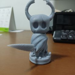 hollow_knight_02.jpeg STL file Hollow Knight - COLLECTIBLE STATUE - Full Supported・3D printer design to download