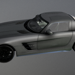 Screenshot_1.png Archivo 3D Mercedes Benz SLS・Modelo imprimible en 3D para descargar
