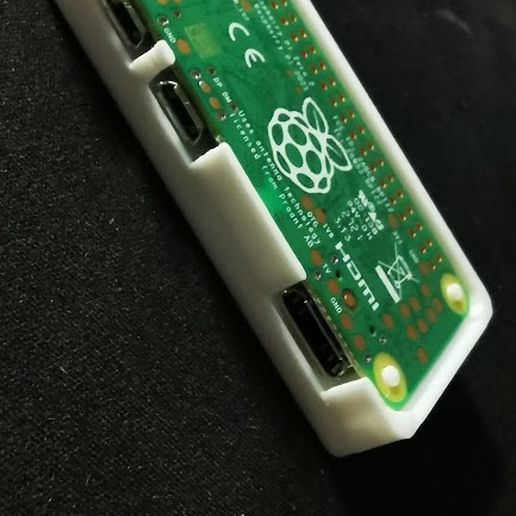 raspberry pi zero (works with 2nd version) 3D model