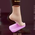 B-8.jpg Barbie Foot Vase - Home Decor