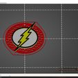 The_Flash.jpg Fichier 3D 5 drapeaux DC, Superman, Batman, Green Lantern, Wonder Woman, Flash・Objet pour impression 3D à télécharger