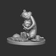 21.jpg Calvin y Hobbes para la impresión 3d stl abrazo modelo