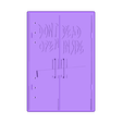Dead_Inside_Book_Front_Cover.stl Fichier STL gratuit Walking Dead - Dead Inside Journal・Idée pour impression 3D à télécharger