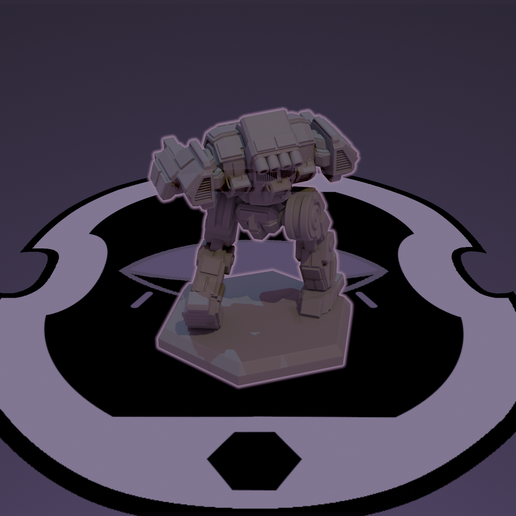 🎲 Jenner Battlemech・Free STL File for 3D printing・Cults