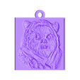 lithopane_20130418-8135-ex7fxr-0.stl Ewok Lithopane