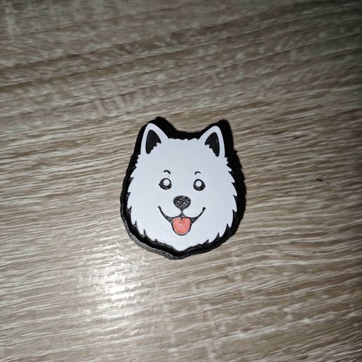 Samoyed Dog Breed Clicker
