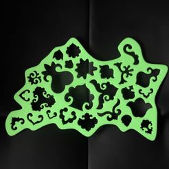 1.png STL file Tatar stencil・3D printable model to download