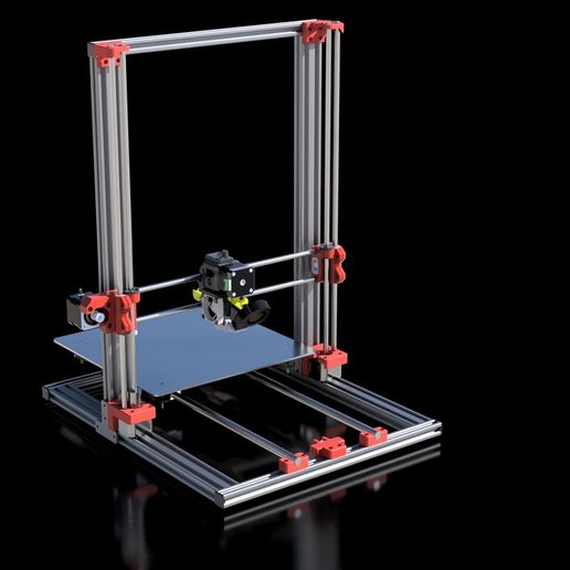CR10_Crearibo.png Crearibo Creality CR-10 Conversion to Linear Rods + 10mm Z/X version