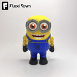 Flexi-Town-Bob-the-Minion,-I4.png Flexi Bob the Minion, Minions Collection, Articulated fidget figure, 3mf included