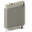 Ford_radiator.jpg 3d printable 60s Ford radiator with cap and fan