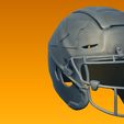 iiii.jpg NFL Helmet Michigan wolverines football - 3d Print