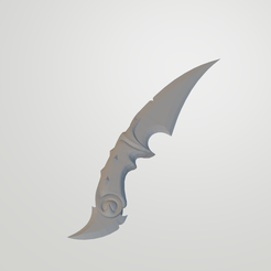 Adsız2.png STL file Ruin Dagger Knife・3D printer design to download