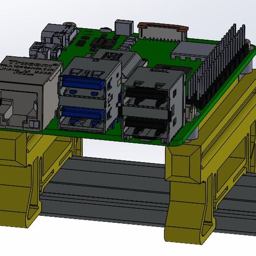 🧰 Versatile 3D Printed Universal PCB Bracket - Secure Mounting for Any ...