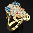 Nhan-coc-808-03.jpg Toad Ring - Womens Ring - N808