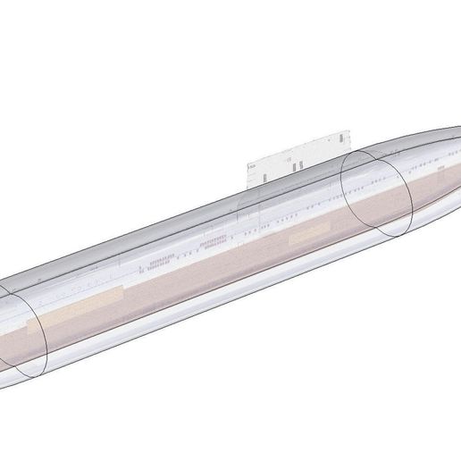 c.jpg Typhoon Class Submarine 3d Model
