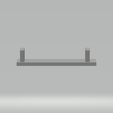 peg_plate_1.png Archivo 3D gratis FHW: DiResta Skeleton Knife Soft handle (NinjaFlex)・Plan de la impresora 3D para descargar
