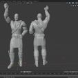 K2.jpg Download file Mortal Kombat 1 Statue Pack • 3D printable design, Tronic3100