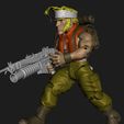 ScreenShot297.jpg Marco Rossi, Metal Slug Action Figure posable Soldier stl 3d