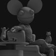 7_00000.jpg Deadmau5 On Chair Gun Aim at Mice 3D print model