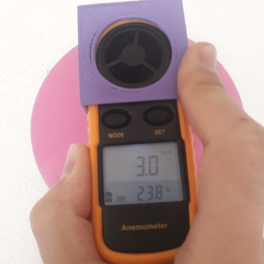 Download free SCAD file Ventilation air flow check with cheap