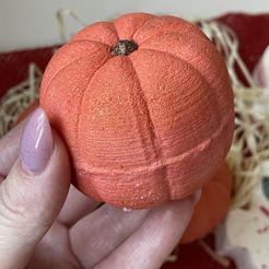 IMG_7885.jpg STL-Datei Badebombenform PUMPKIN・3D-Druckvorlage zum Herunterladen