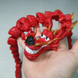 DRAGON MUSHU DE MULAN - NO SOPPORTS - PRIN - IN PLECE