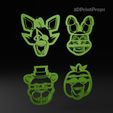 3.jpg Five Nights At Freddy's Cookie Cutters Set