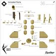 R5-Included-parts.jpg Panther Ausf. G Rear Details [Modular Master Set] FM25-038
